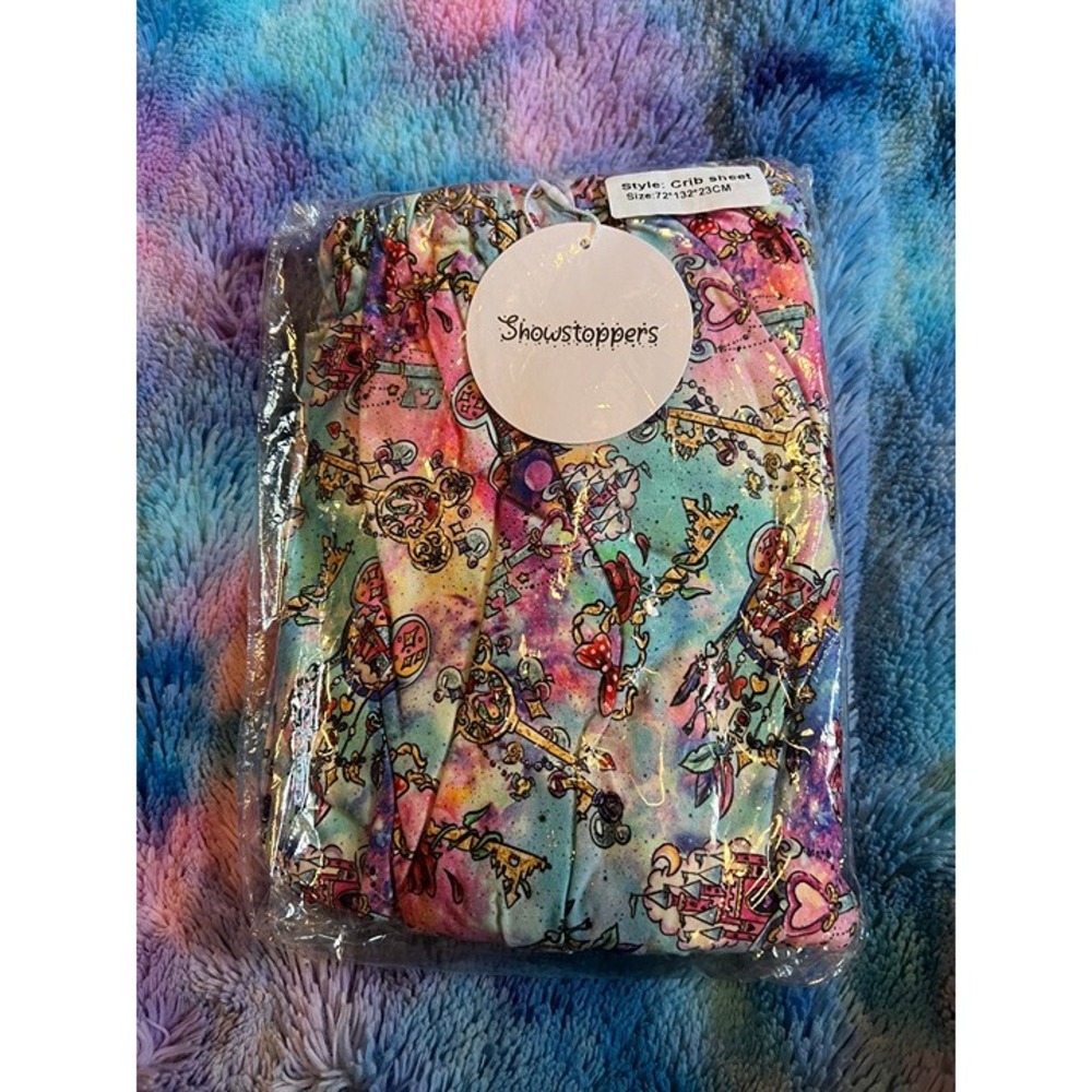 Showstoppers magic keys bamboo standard crib sheet NIB‎
